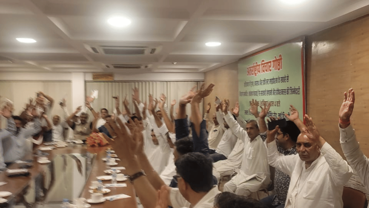 Sarva Khap representatives, professionals and community members express commitment to saving Haryana’s youths by joining the campaign | By special arrangement