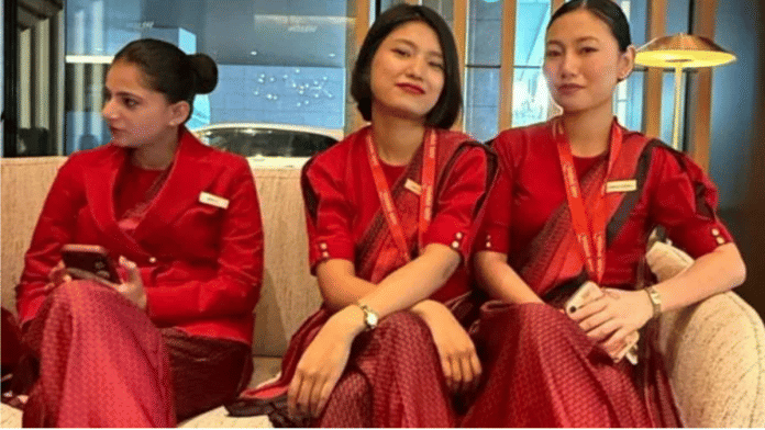 Lamnunthem Singson (middle) was an Air India employee who was killed in the Ahmedabad plane crash on 12 June | Photo: By special arrangement
