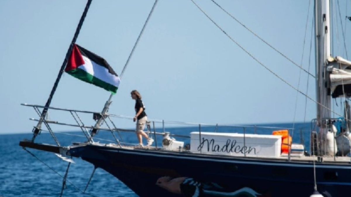 Madleen is named after a Palestinian fisherwoman | X/@GazaFFlotilla