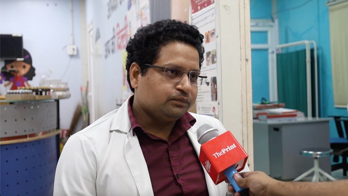 AAMCU president Jitendra Kumar | ThePrint