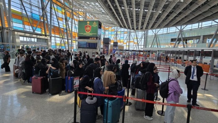 The students departed from Yerevan on a special flight and will arrive in New Delhi in the early hours of 19 June. | @MEAIndia/ X