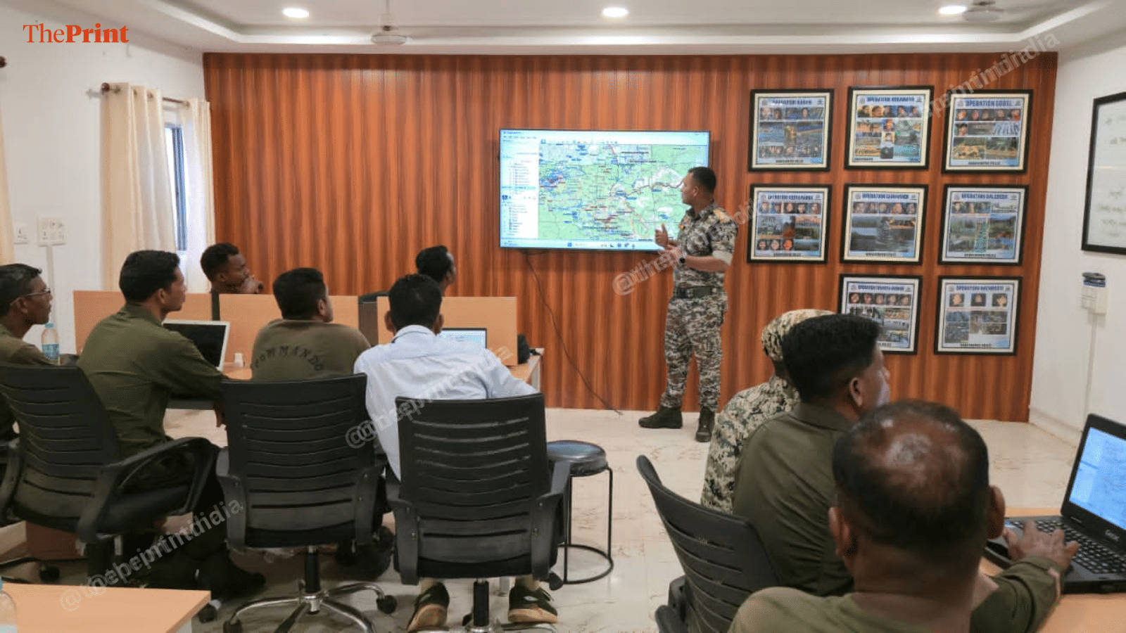 Briefing of a DRG team regarding inputs gathered about the Maoists and plan of action | Suraj Singh Bisht | ThePrint