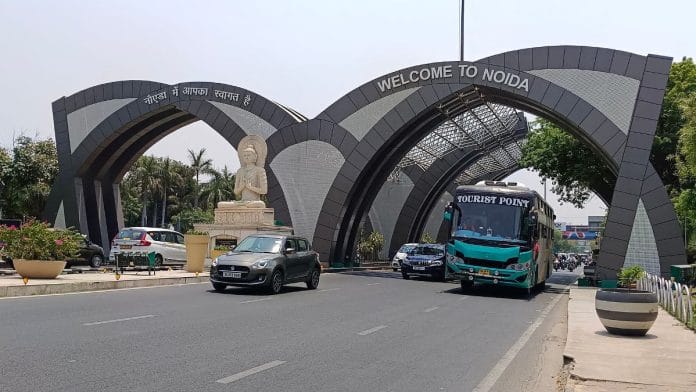 At its core, Noida still wants to be seen as an industrial powerhouse, the flag bearer of the government’s ‘Make in India’ initiative