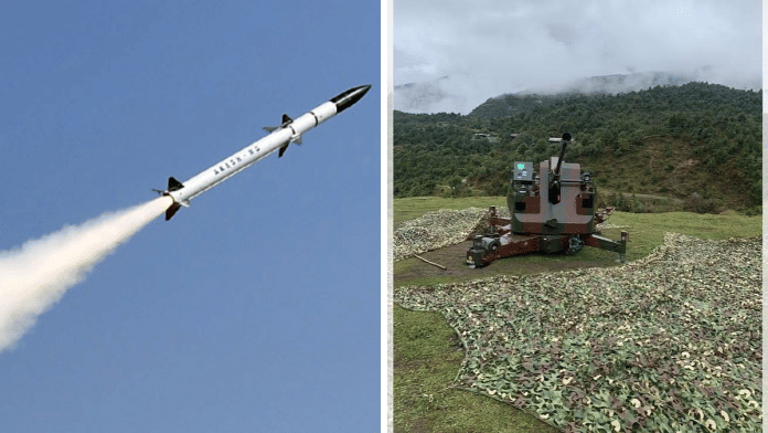 Akash missile and upgraded L/70 gun | ANI & Snehesh Alex Philip | ThePrint