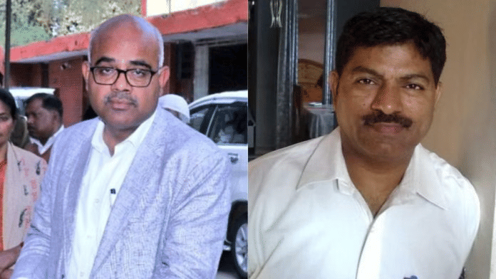 File photos: Kanpur District Magistrate Jitendra Pratap Singh (L) and Chief Medical Officer Hari Dutt Nemi (R) | X, Facebook