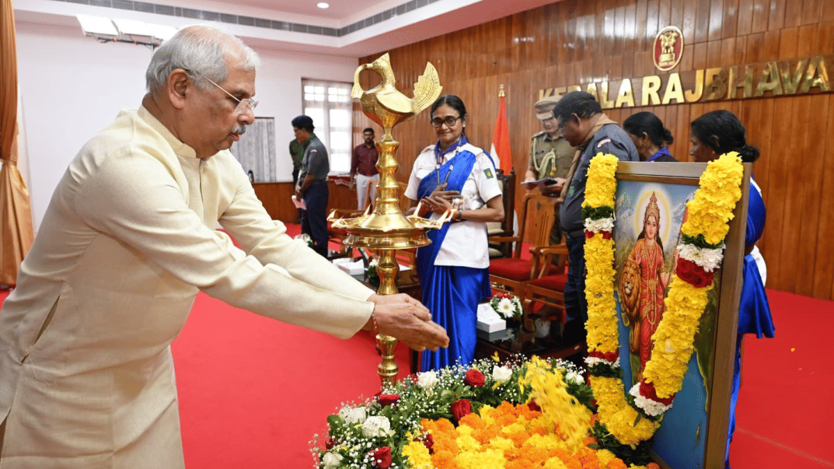 Governor R. V. Arlekar as Chief Guest in Kerala State Bharat Scouts and Guides Rajya Puraskar award ceremony at Raj Bhavan 19 June | Facebook/Governor of Kerala