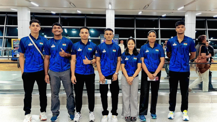 Indian team for the World Police and Fire Games 2025. Photo: X