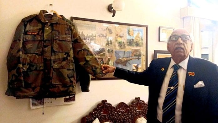 Capt Vijayant Thapar jacket