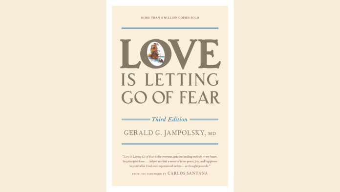 Book cover of Love Is Letting Go of Fear | Amazon