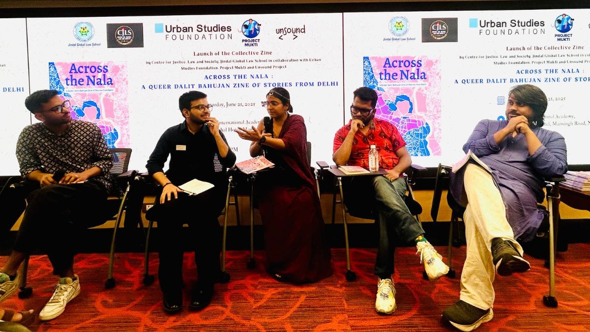 The launch of the zine was followed by a panel discussion