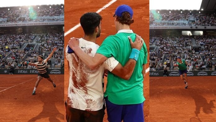Alcaraz and Sinner in French Open final on 8 June | X (Twitter)