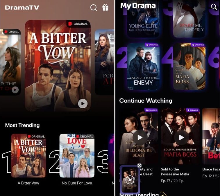 After ReelShort and Dramabox, platforms such as My Drama and DramaTV are also rising in popularity