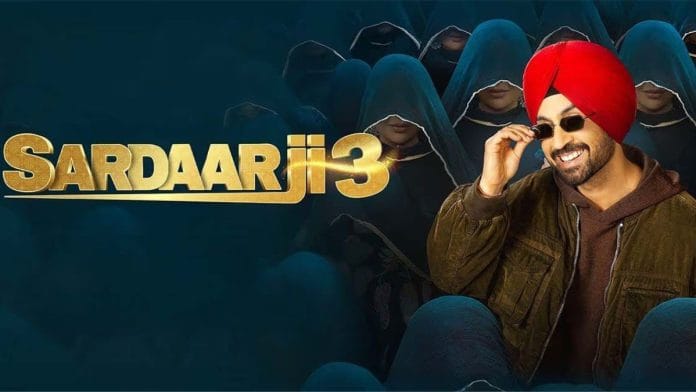 Poster of Diljit Dosanjh’s Sardaar Ji 3