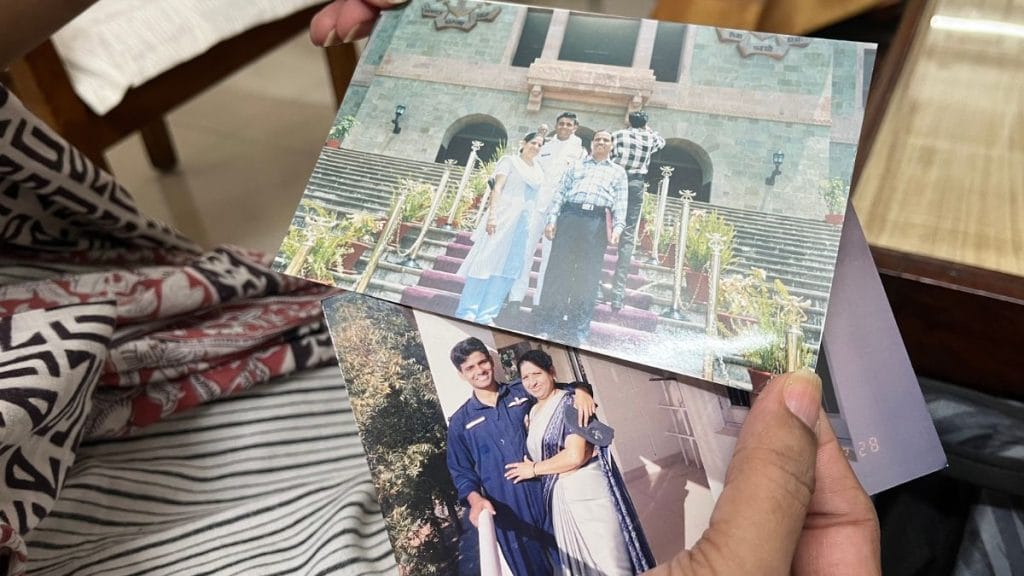 Asha Shukla looking at Shubhanshu's old pictures | Nootan Sharma | ThePrint.