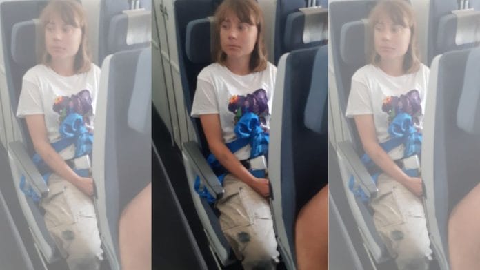 Greta Thunberg departing for Sweden | Source: @IsraelMFA