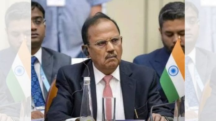 National Security Adviser Ajit Doval | X/@AjitKumarDoval1