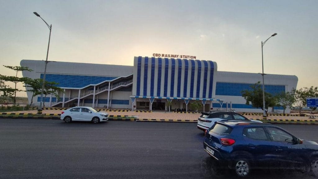 CBD Railway Station in Nava Raipur 