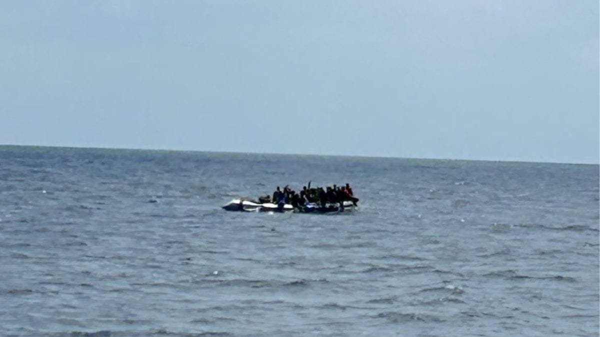 The boat of migrants | X/@RimaHas