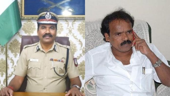 Additional Director General of Police H. M. Jayaram (L) & MLA ‘Poovai’ M. Jagan Moorthy | Facebook, X