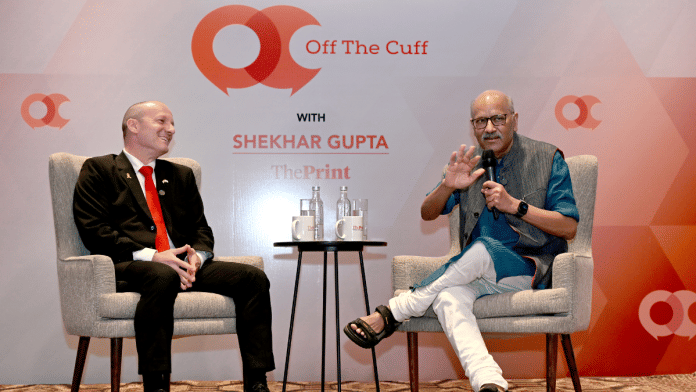 Reuven Azar, Ambassador of Israel to India, in conversation with Shekhar Gupta, Founder and Editor-in-Chief, ThePrint | ThePrint