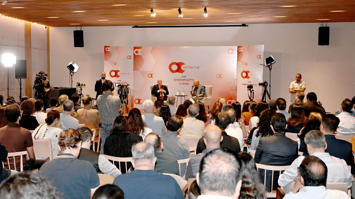 Audience engrossed in the power-packed conversation | ThePrint