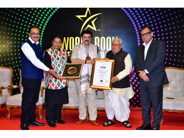 World Book of Records Award Ceremony Held in India, Honouring Achievers across continents