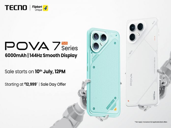 TECNO POVA 7 Series Sets a New Benchmark with Design Evolution and Power-Packed Features