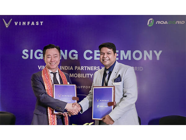 VinFast Signs India's RoadGrid to Builds Strong Charging and Aftersales Support, Aiming for 120 Extended Service Workshops before First Vehicle Delivery