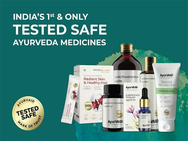 Apollo AyurVAID Launches India's First 'Tested Safe' Ayurveda Products