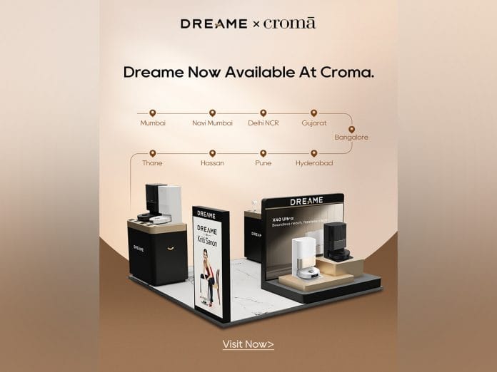 Dreame Technology Expands Offline Presence in India Through Partnership with Croma