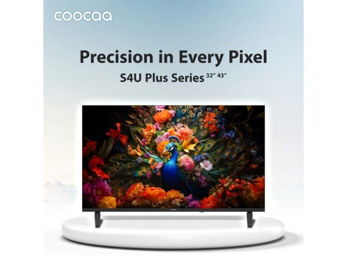 Coocaa Expands Its Smart TV Portfolio in India with the Launch of the  S4U Plus Series Powered by Coolita 3.0