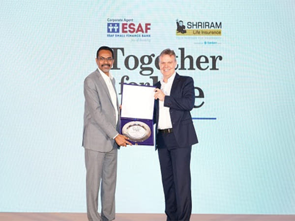 Shriram Life Insurance Partners with ESAF Small Finance Bank to Serve Underserved Markets