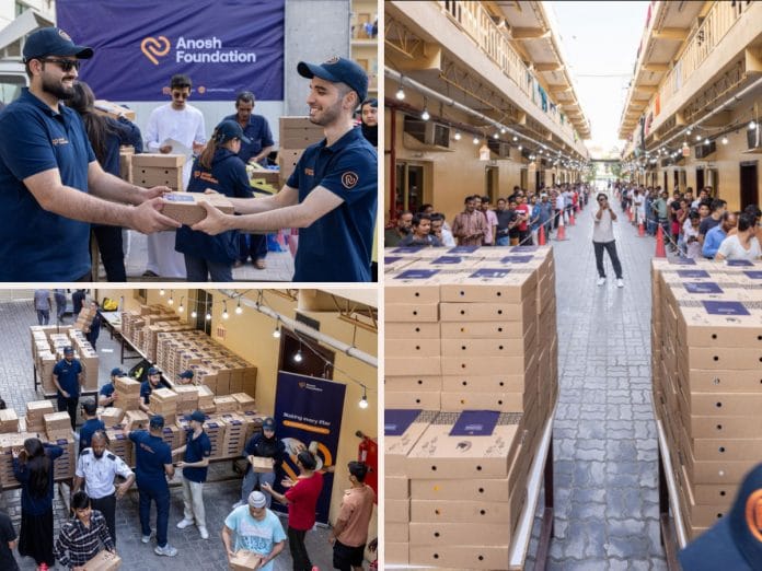Anosh Foundation Distributes 17,500 Meals Across Dubai During Ramadan