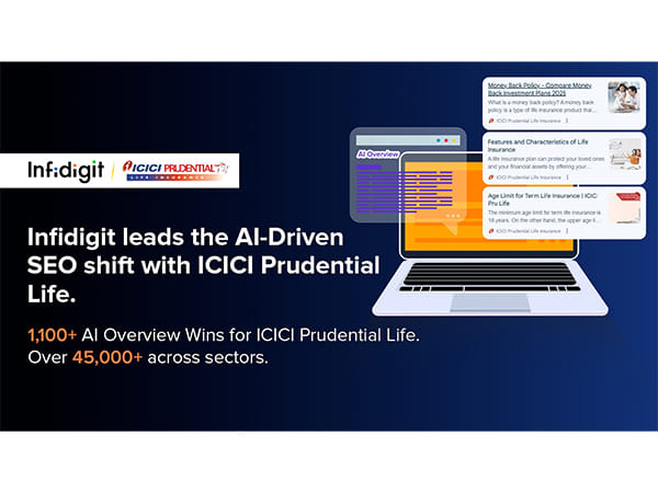 Infidigit and ICICI Prudential lead the Shift to AI-Driven SEO with Breakthrough Results in AI Overviews, LLMs and Voice Search