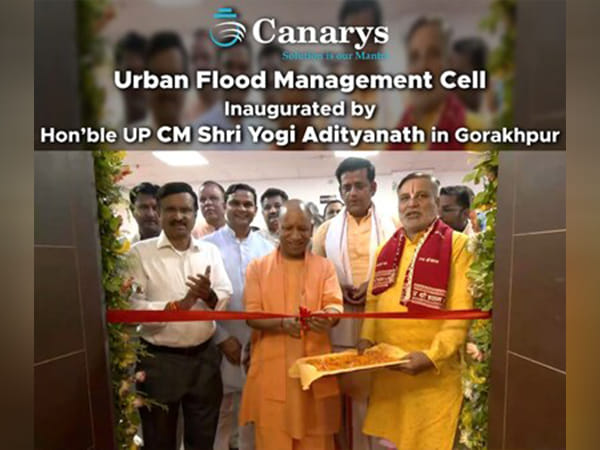 Canarys Powers India's First-of-Its-Kind Urban Flood Management Cell, Inaugurated by Hon'ble CM Shri Yogi Adityanath in Gorakhpur