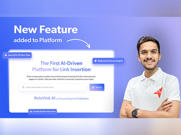 ReleVink AI: Smartest Link Insertion Tool by Link Publishers