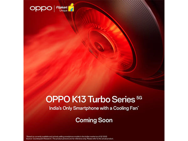 Meet OPPO K13 Turbo Series-- India's Only Smartphone Series with a Built-in Cooling Fan, Redefines Mobile Gaming for Performance Seekers
