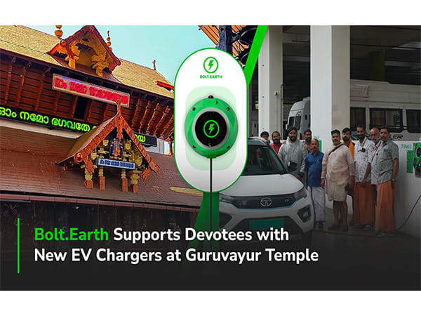 Bolt.Earth Launches First EV Charging Hub at Guruvayur Temple, Kerala