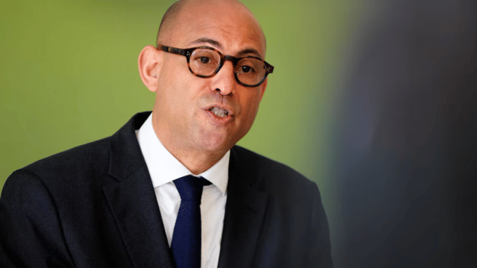 Simon Stiell, Secretary of UN Climate Change (UNFCCC), speaks prior to the Copenhagen Climate Ministerial meeting in Copenhagen, Denmark, 7 May, 2025 | Reuters