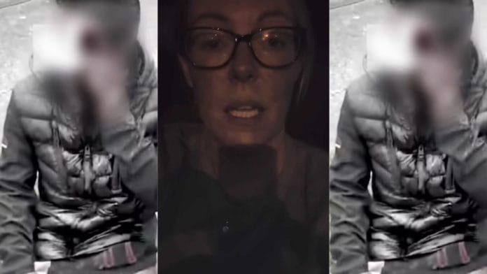 Still from video uploaded on Facebook by Jennifer Murray