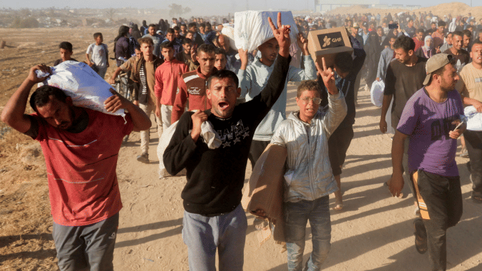 Starving Palestinians in Gaza are risking their lives daily to get food for their hungry families | Reuters file photo