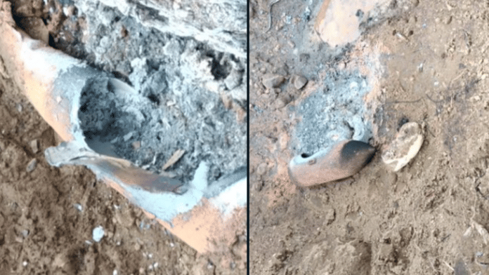 Two live bombs discovered in Rigyu village were disposed by a team of experts from the IAF. | X/@@arunachaltimes_