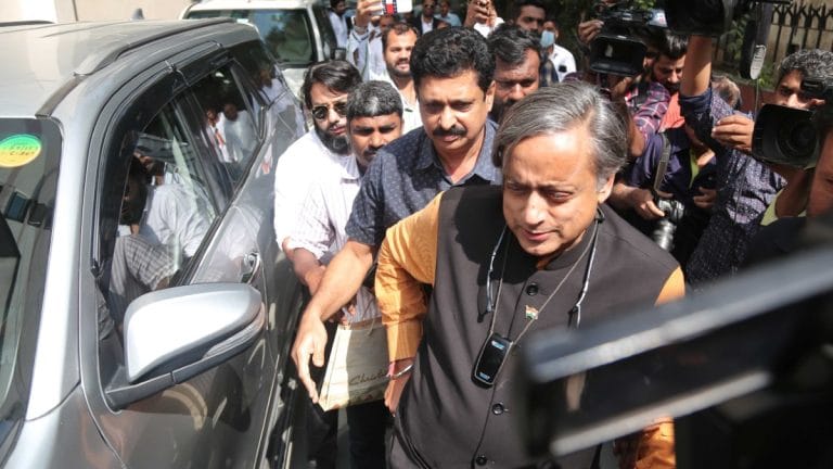 Tharoor declares he never wavered from commitment to Congress. ‘Who said I deviated from party line?’