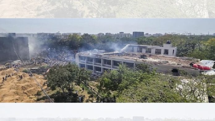 Crash site | Courtesy: Aircraft Accident Investigation Bureau