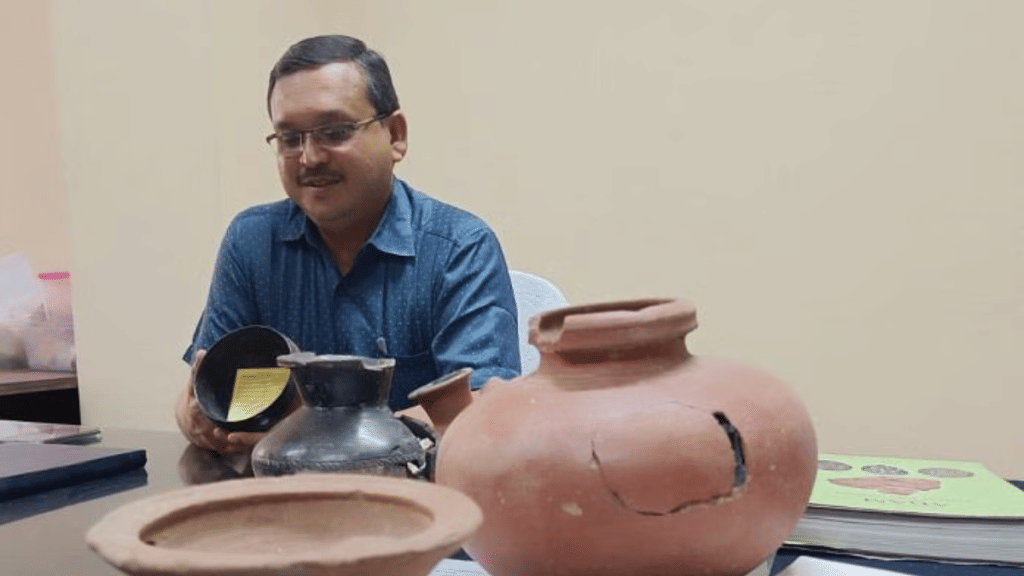 K. Amarnath Ramakrishna submitted the report on the first two phases of the Keezhadi excavation in 2023 | File photo