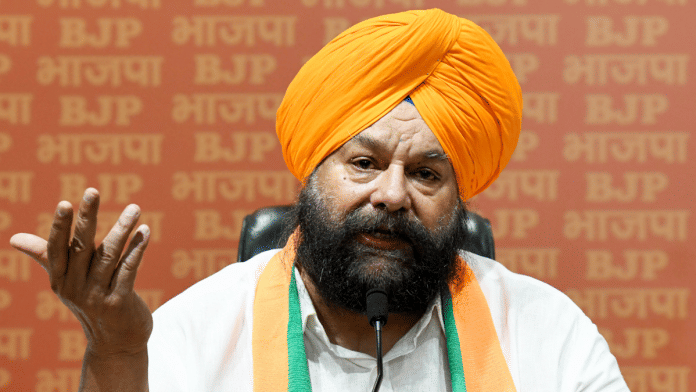 BJP MLA Tarvinder Singh Marwah says it is his personal campaign. 'My party has no role in this'. | File Photo | ANI