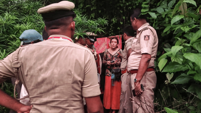 The Russian woman and her two children were rescued from a remote cave at Ramatirtha hills in Karnataka's Uttara Kannada district | PTI