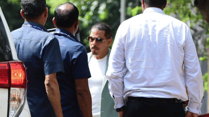 File photo of businessman Robert Vadra arriving at ED office in New Delhi | Suraj Singh Bisht | ThePrint