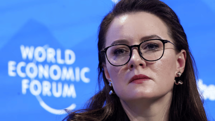Yulia Anatoliivna Svyrydenko, First Vice Prime Minister of Ukraine, is seen at the World Economic Forum (WEF) meeting in Davos, Switzerland, January 23, 2025. Ukraine's parliament voted on July 17, 2025 to appoint Yulia Svyrydenko as the country's new prime minister | Reuters