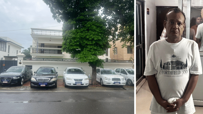 The house with the high-end cars that Harsh Vardhan Jain used to flaunt his fake ambassadorial status | By special arrangement